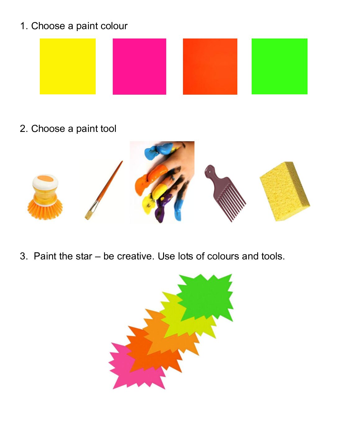 Directions Assembly Star