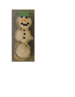 Directions Cotton Ball Snowmen