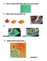 Directions Leaf Glitter