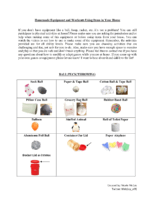 Dıy Equipment And Workouts