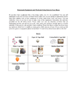 Dıy Equipment And Workouts