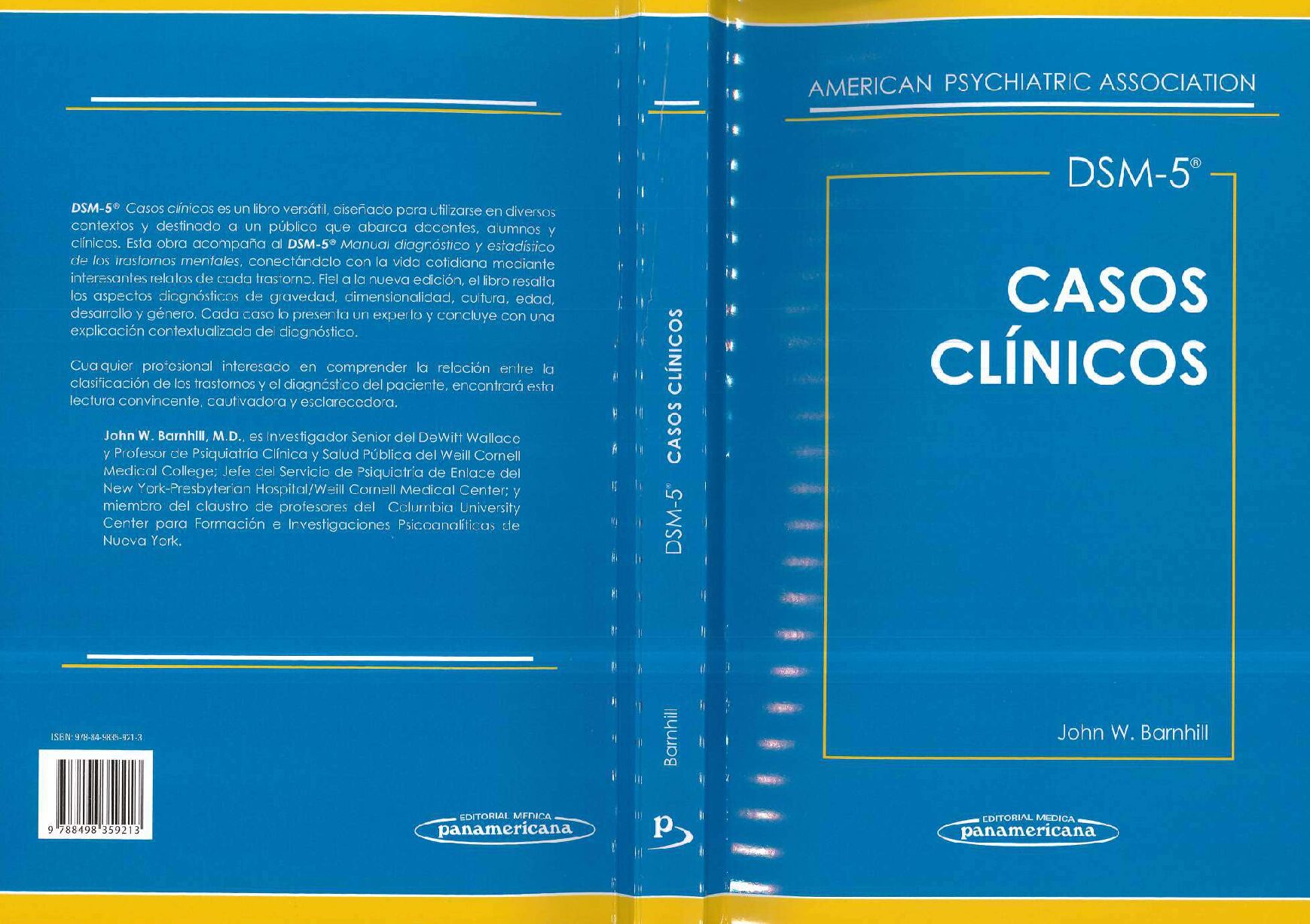 Dsm-V – Casos ClíNicos – Barnhill – Em Espanhol -Psicologia Forense