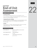 End Of Unit 1 Assessment Directions