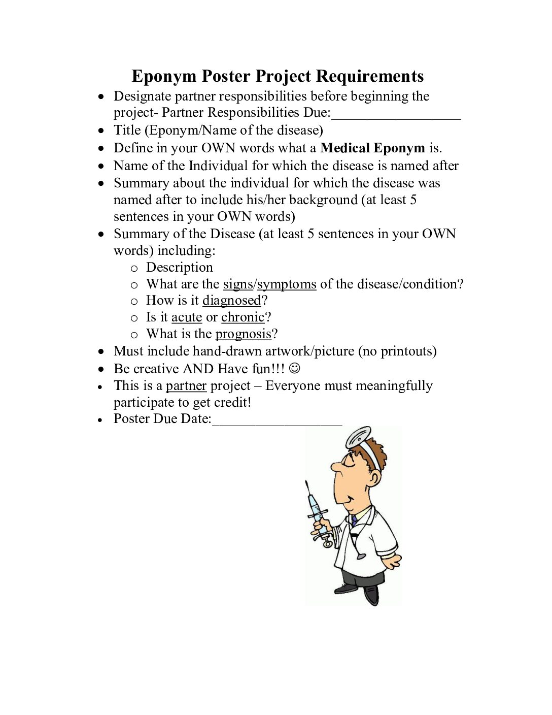 Eponym Poster Project Documents