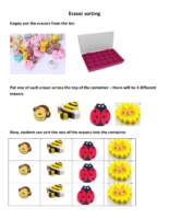 Eraser Sorting