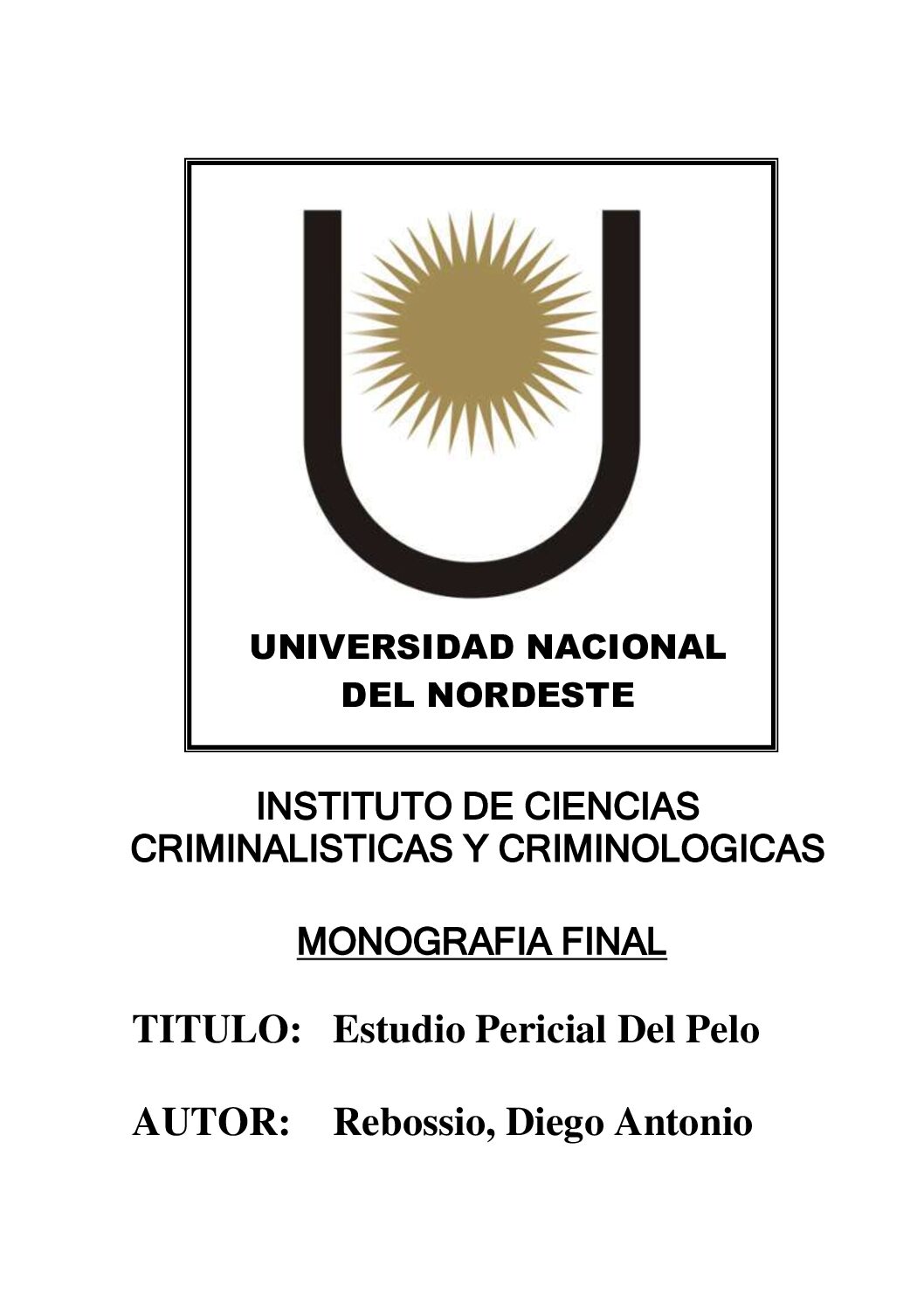 Est Ud O Per C Al Del Pel O-Biologia Forense