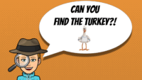 Find The Turkey Template