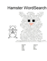 Hamster Word Search