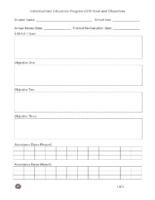 Iep Data Sheets Updated