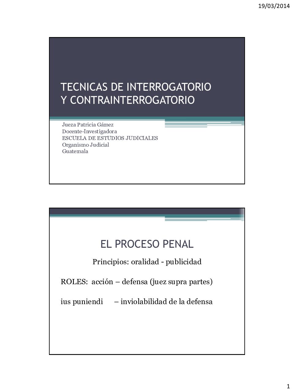 İnterrogatorio Y Contrainterrogatorio-Interrogatorios Y Mas