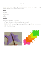 Lesson Plan Stars