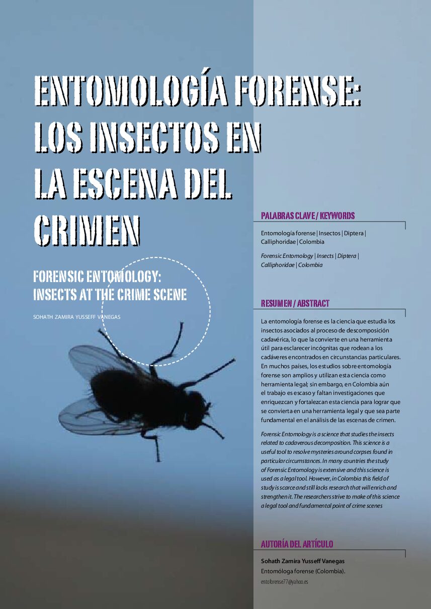 Los İnsectos En La Escena Del Crimen-Entomologia Forense