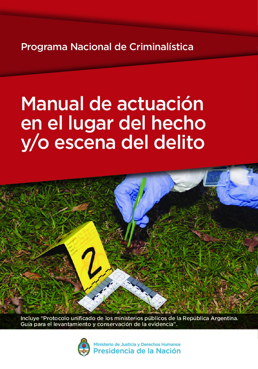 Manual Actu Ac Ion Lugar Hech O Esc Ena Delit O-Escena Del Crimen