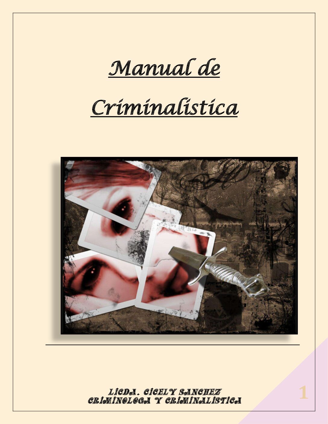 Manual De Criminalistica – Sanchez