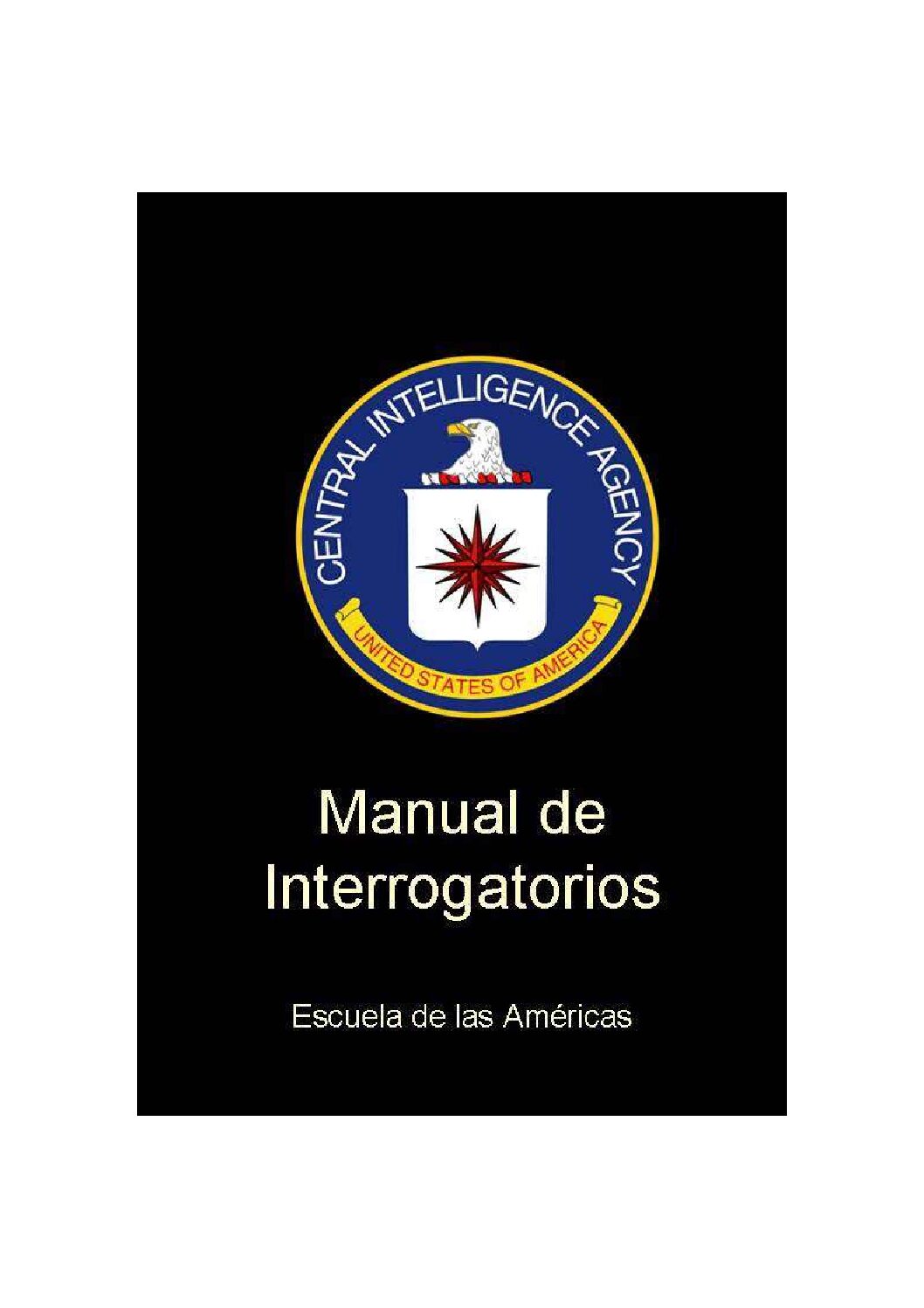 Manual De İ Te Rro Ga Tori Os Scuela E As Mericas-Interrogatorios Y Mas