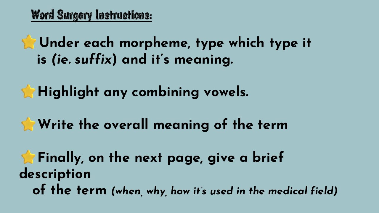 Mt Word Surgery