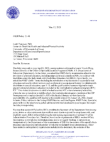 Osep Response To Tymeson 5 12 2021