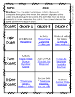 Peopel Choice Board Oct