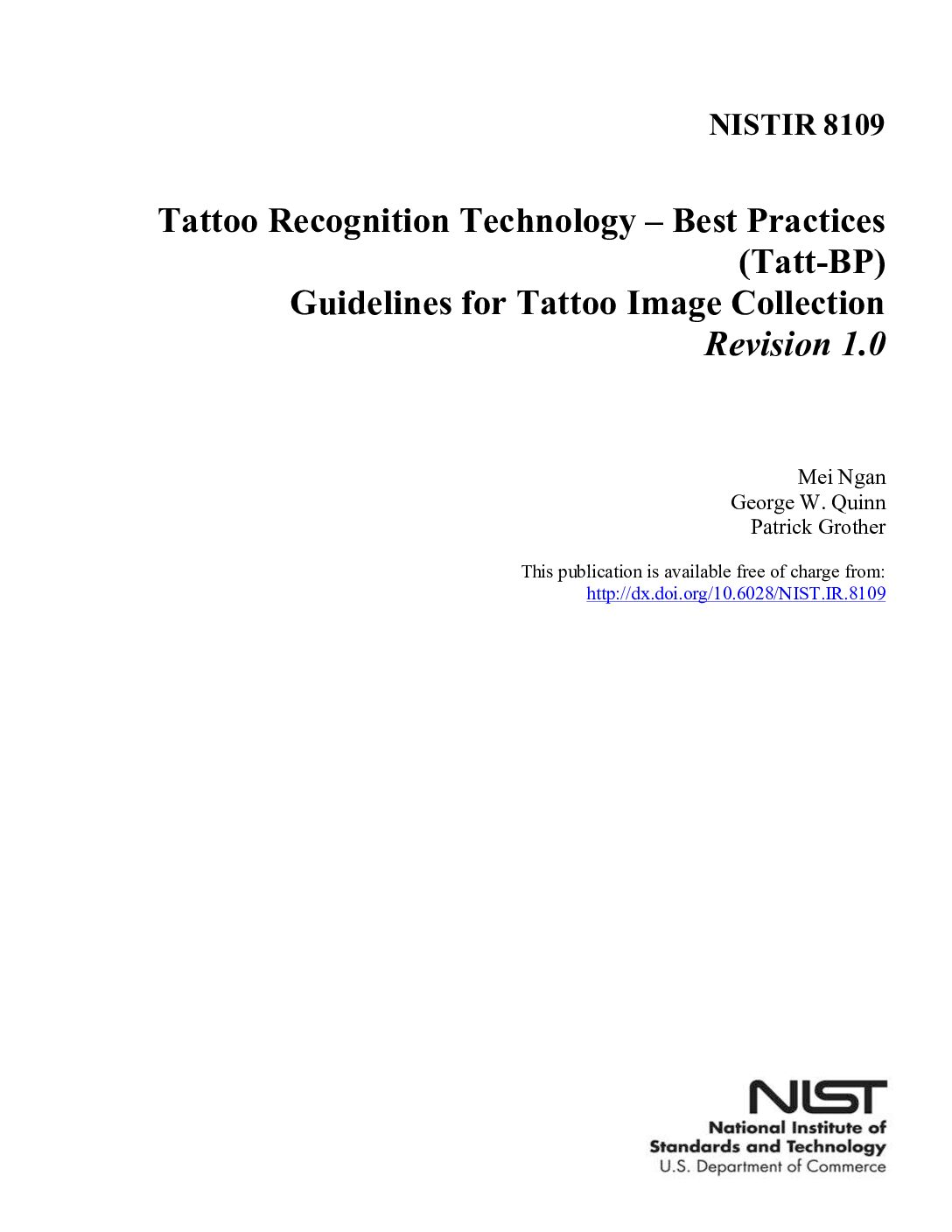 Reconocimiento De Tatuajes-Antropologia Forense