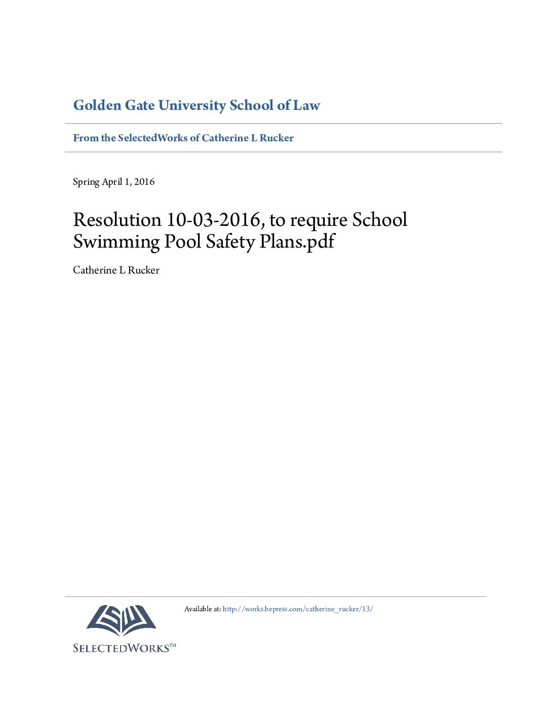 Resolution 10 03 2026 School Swimming Pool Safety Plans Stamped