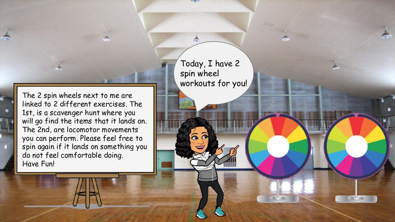 Spin Wheel Workout