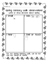 Spring Sensory Walk-