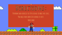 Super Mario Workout 2