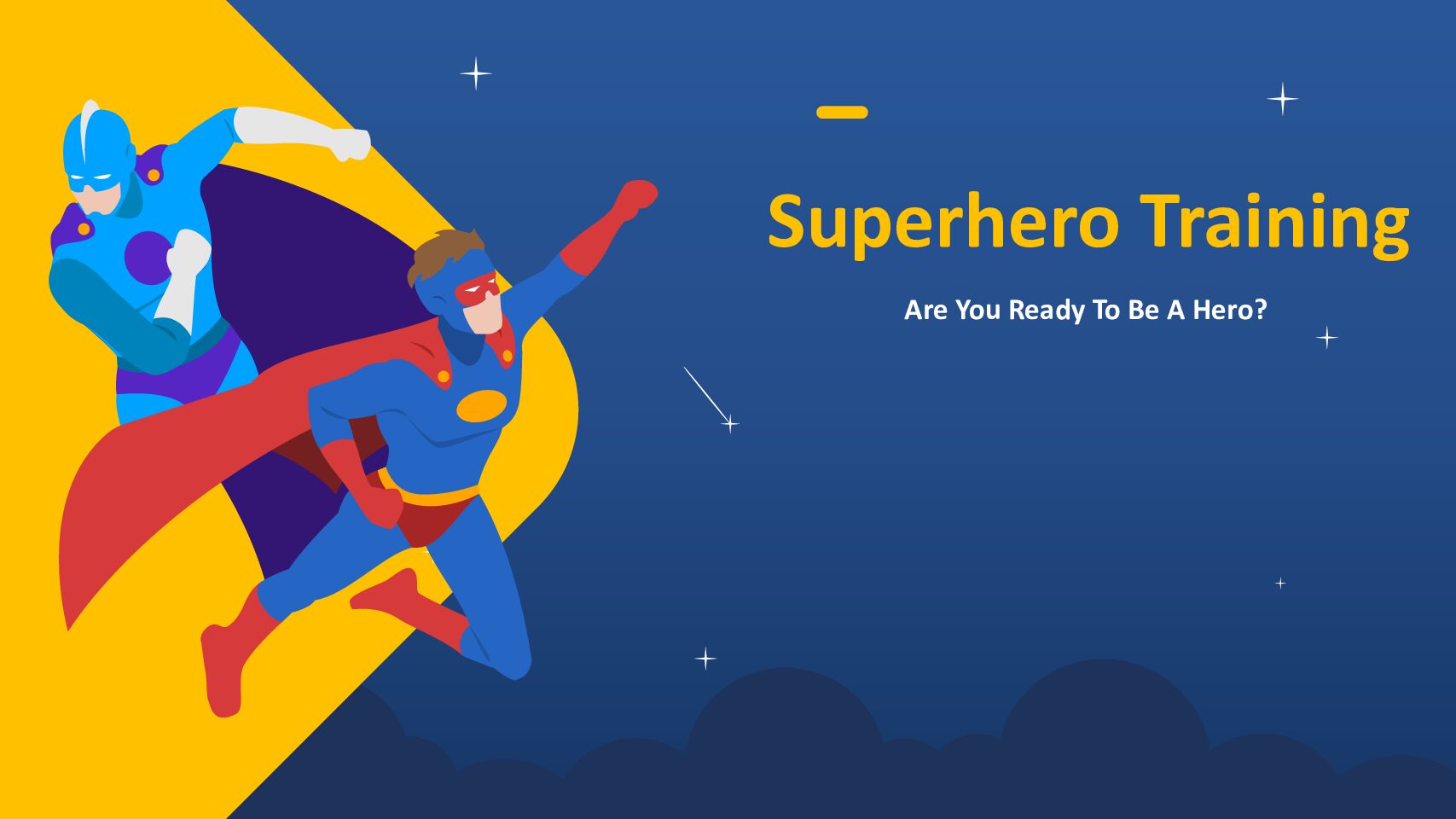 Superhero Training New