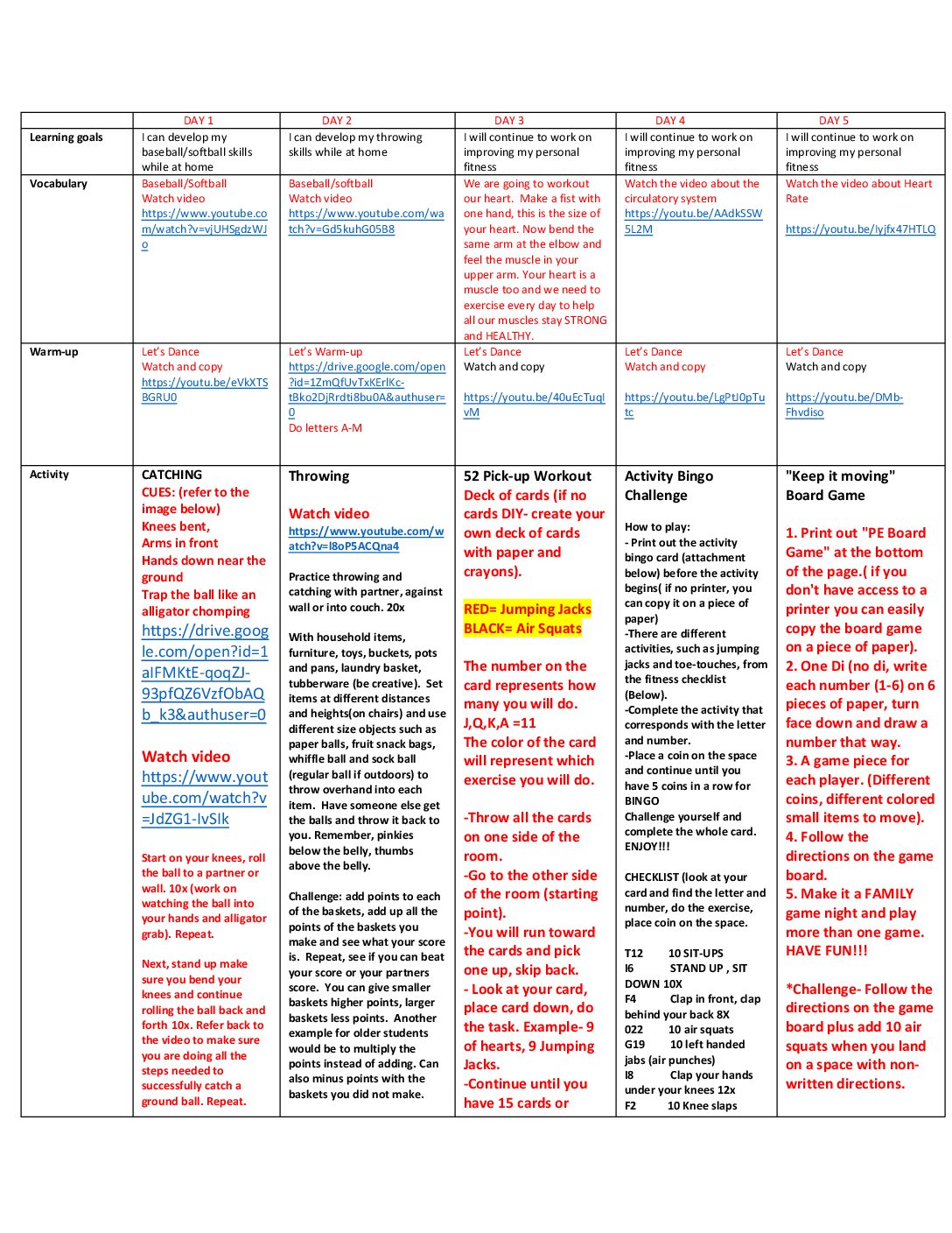Week 5 Adapted Pe