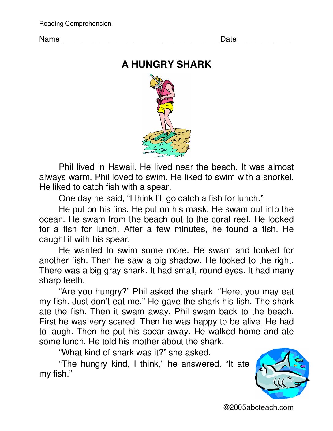 A Hungry Shark