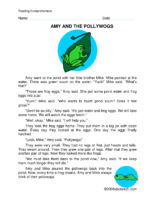 Amy And The Pollywogs