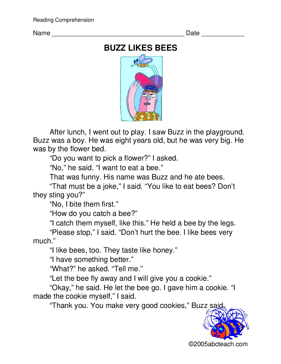 Buzz Likes Bees