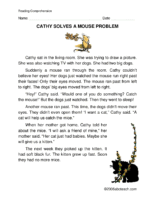 Cathy Solves A Mouse Problem