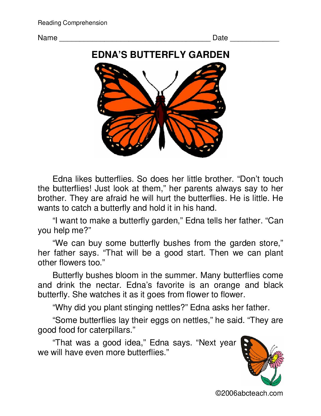 Edna’s Butterfly Garden