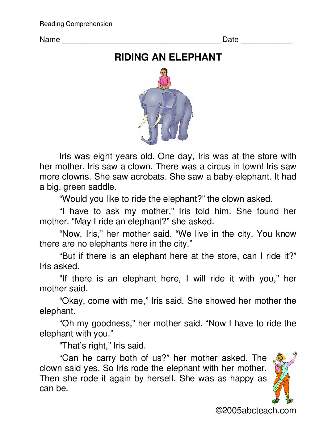 Riding An Elephant